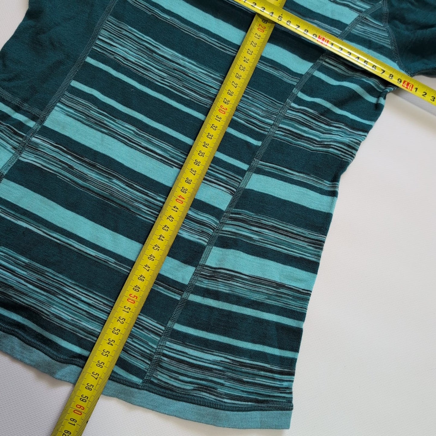 Merino Longsleeve Ortovox (S Damen) Thermo türkis schwarz