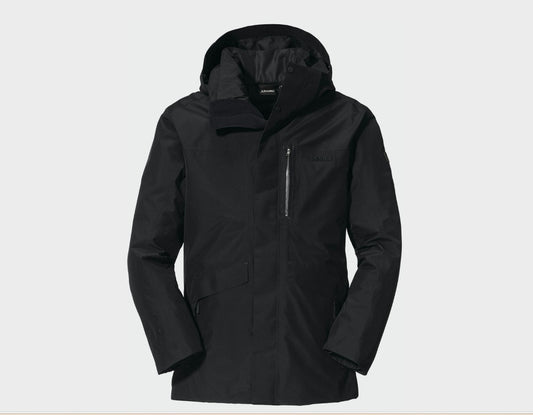 3 in 1 Jacke Schöffel XXXL/56 Herren) schwarz