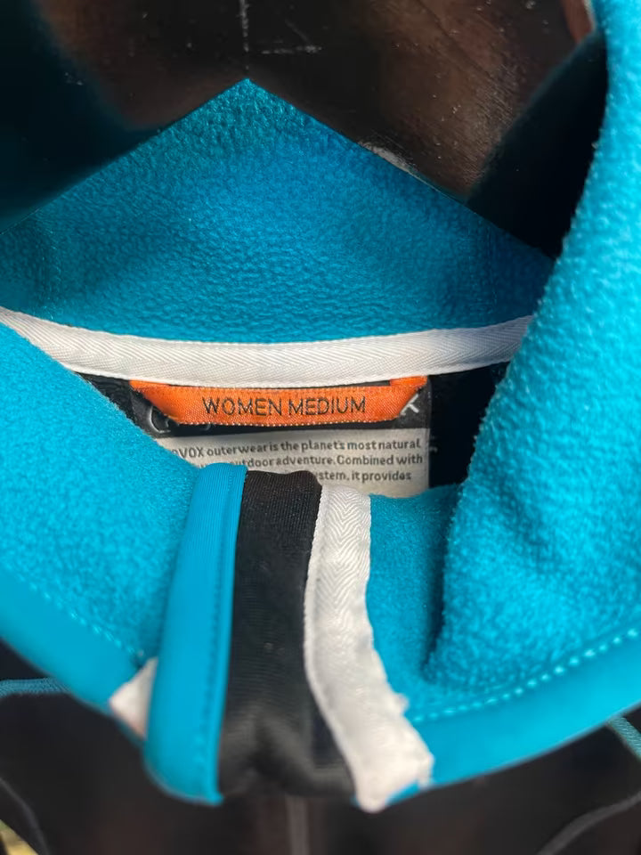 Ortovox Merino Zip Jacke (M Damen) Kapuzenjacke schwarz