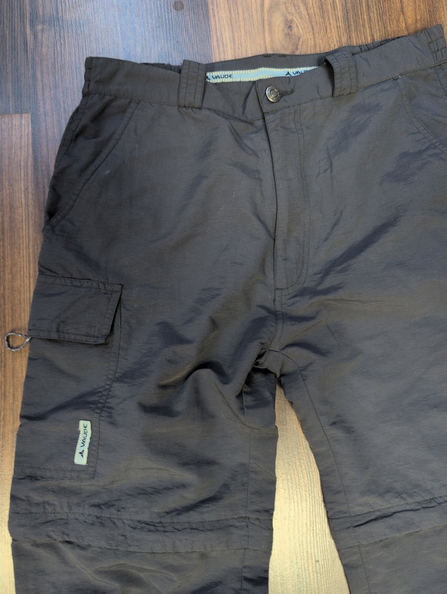 Zip Off Hose von Vaude (Damen S  ) 2in1 Trekkinghose grau