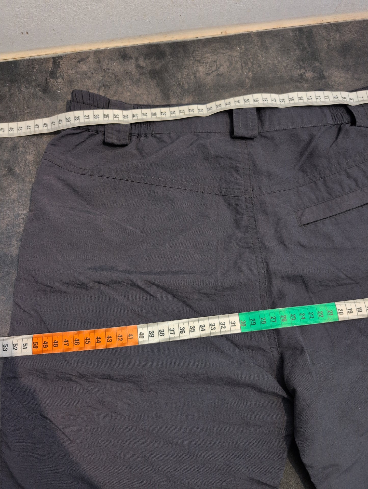Zip Off Hose von Vaude (Damen S  ) 2in1 Trekkinghose grau