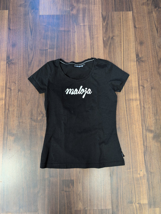 Cotton T-Shirt von Maloja (Damen L) schwarz NEU