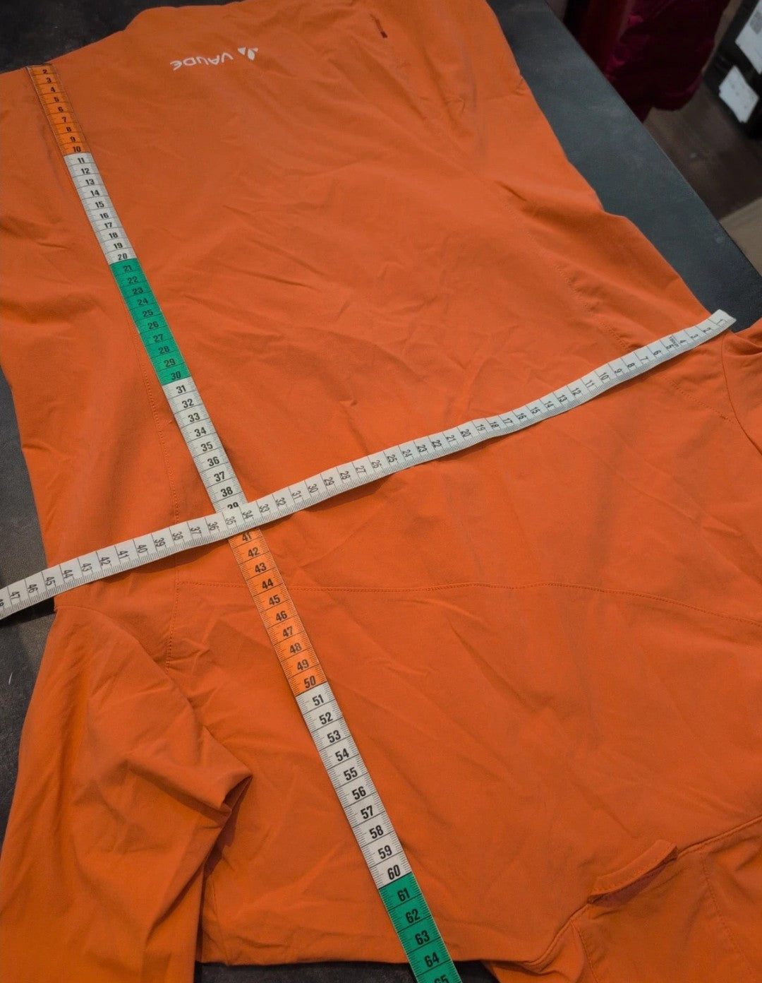 Leichte Jacke von Vaude (XS Damen) Kapuze orange