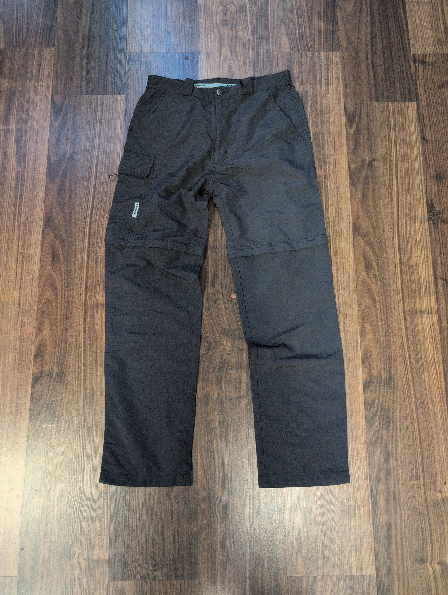 Zip Off Hose von Vaude (Damen S  ) 2in1 Trekkinghose grau