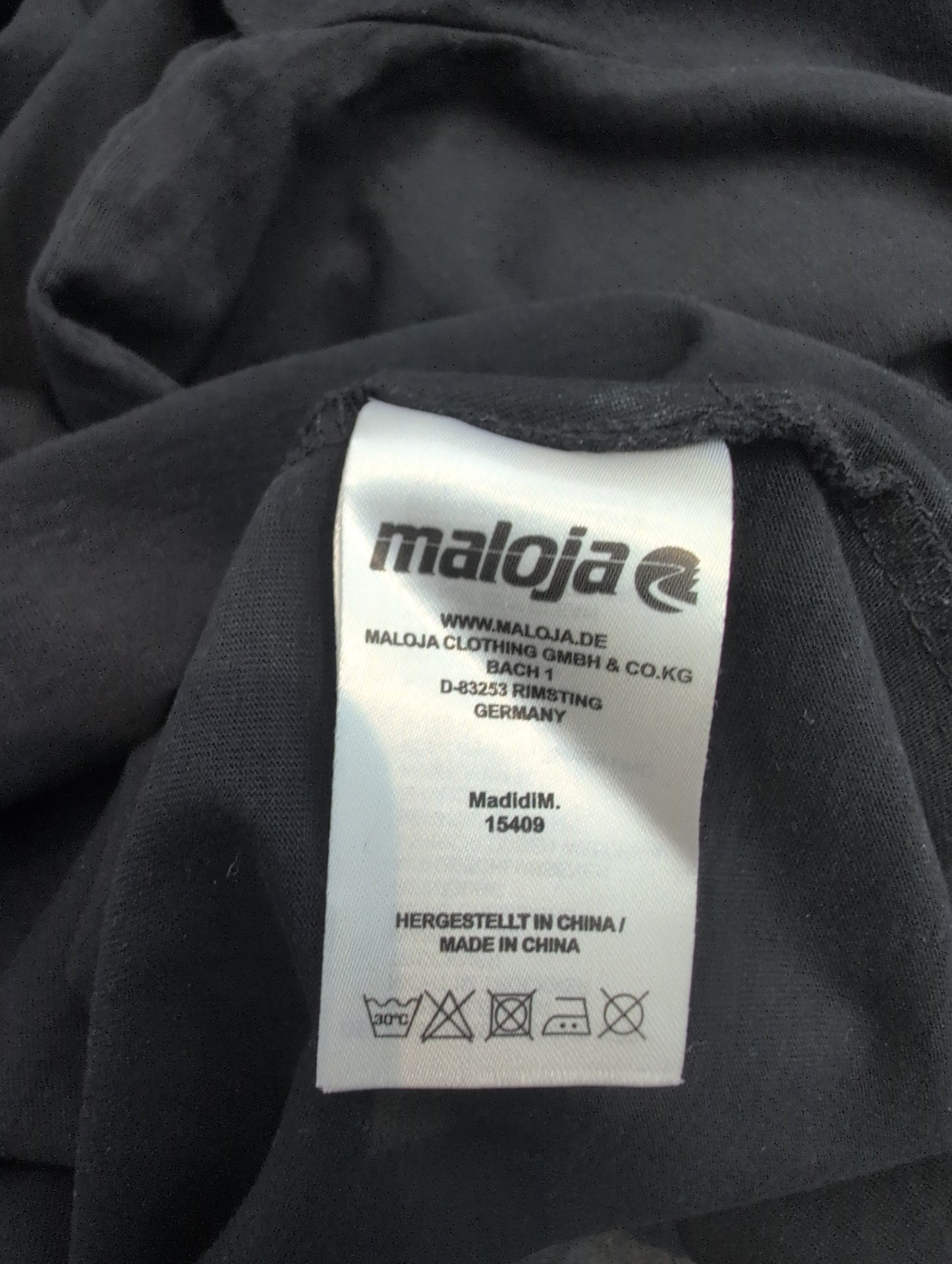 Cotton T-Shirt von Maloja (Damen L) schwarz NEU