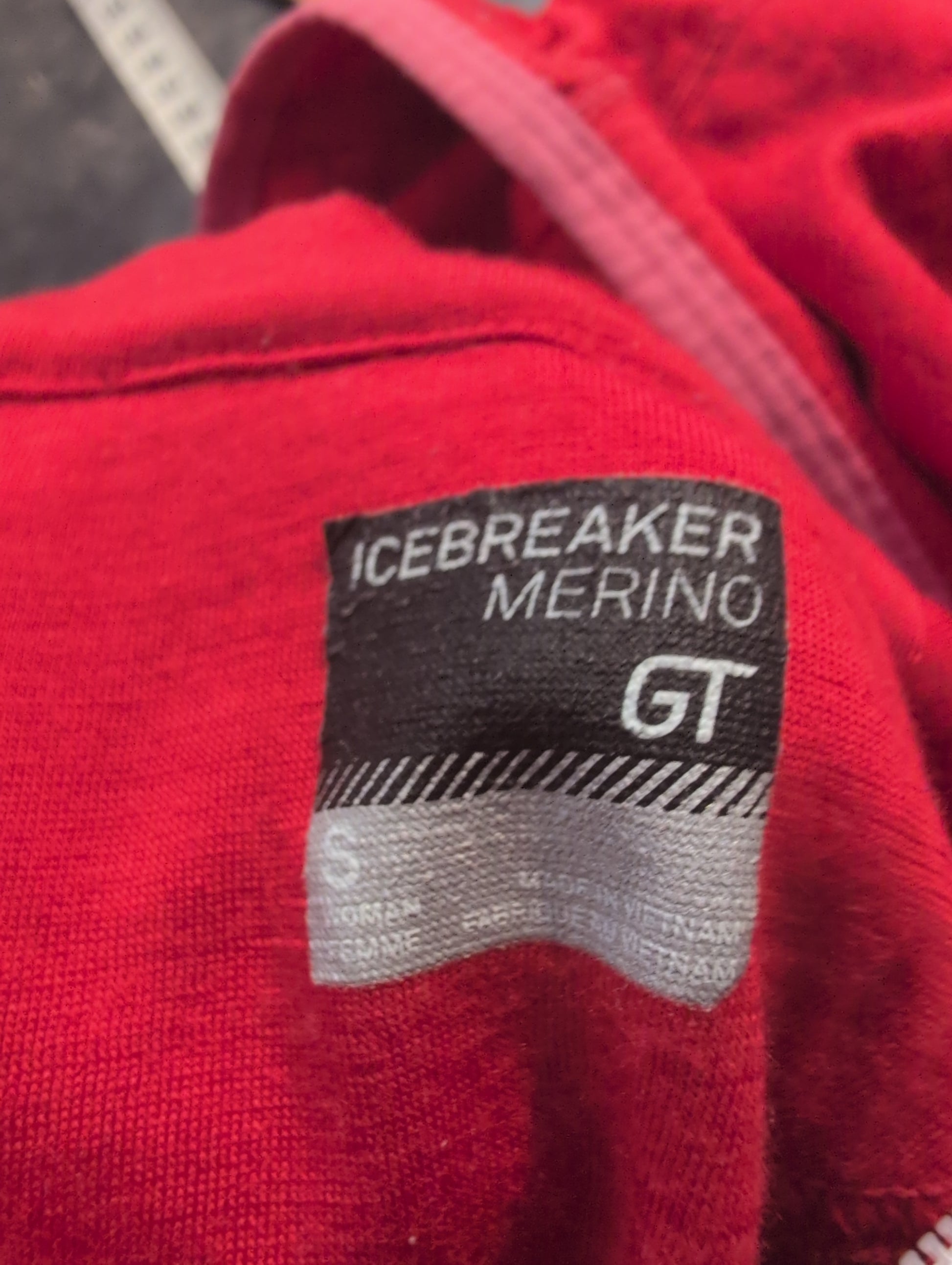 Merino GT Jacke von Icebreaker (S Damen) rot - wanderlich.com
