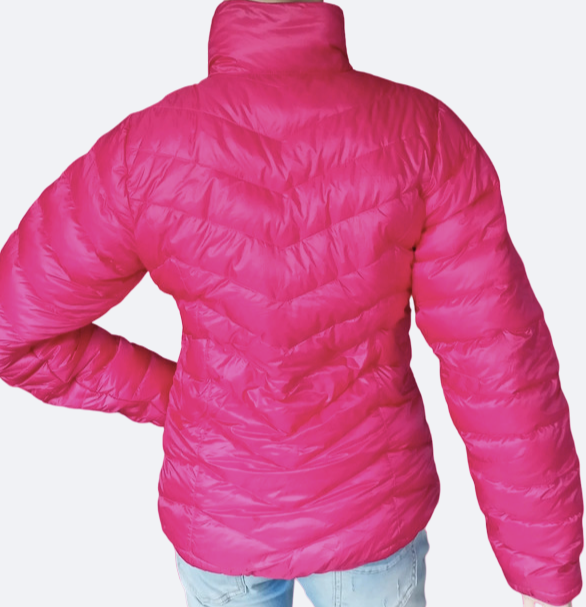 Leichte Daunen Jacke von Bergans M pink