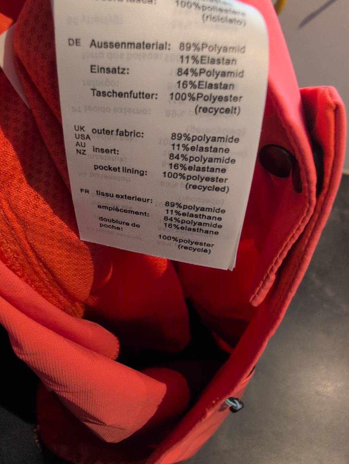 Traillauf Shorts von Dynafit (M Damen) neon rot