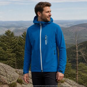 Softshelljacke mit Kapuze Blau | Ortovox | M | Jacken-Herren