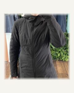 Wetterfester, gefütterter Regenmantel Parka | Parka-Damen | Komposit Materialien | Arcteryx | M | Schwarz