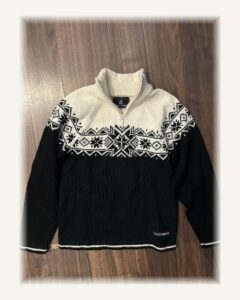 Pullover Norweger-Muster Schwarz | Dale Of Norway | S