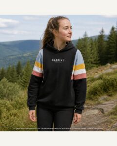 Hoodie mit Farbblöcken Schwarz | Andere | S | Hoodies