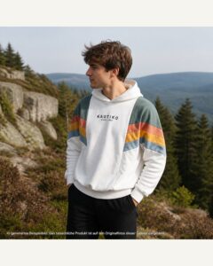 Hoodie Sweatshirt weiß bunt | Andere | S | Hoodies