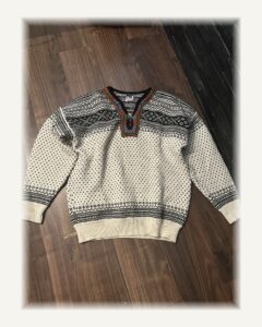 Norweger-Strick Pullover Creme | Dale Of Norway | XL