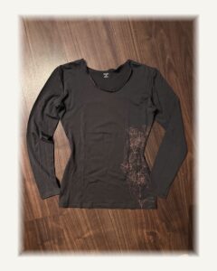 Longsleeve mit Blumenprint schwarz | Icebreaker | XS