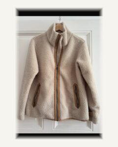 Fleecejacke mit Stehkragen Creme | Patagonia | S