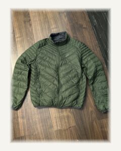 Daunenjacke grün | Andere | XL