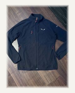 Fleecejacke mit Reißverschluss dunkelblau | SALEWA | L