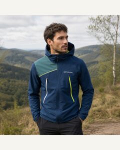 Softshelljacke mit Kapuze Dunkelblau | Ortovox | M | Jacken-Herren