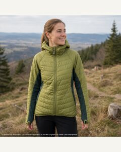 Gesteppte Isolationsjacke Grün | Damen M / Herren S