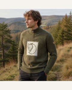 Wollpullover Khaki | Fjällräven | XL | hoodies-herren