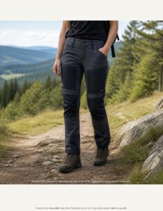 Trekkinghose keb agile G-1000 Anthrazit | Fjällräven | Damen XL