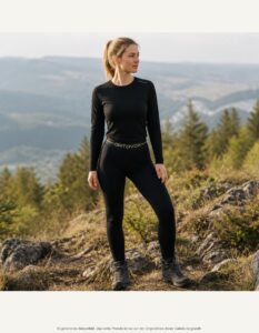 Set Leggins Longsleeve (L Damen) Ortovox schwarz