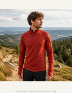 Baselayer Longsleeve zip Merino | Icebreaker | Herren L
