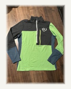 Halbzip Pullover Merino Grün | Ortovox | Herren L