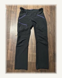 Softshellhose Schwarz | Bergans | Damen XS